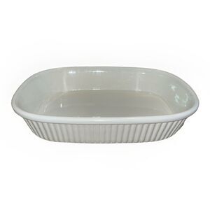 Dansk Rondure Rice Vintage Off-White Ceramic Casserole Baking Dish 12x8.5x2.5